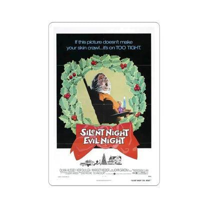 Black Christmas 1974 Movie Poster STICKER Vinyl Die-Cut Decal 3 Inch - The Sticker Space