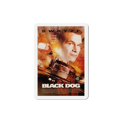 Black Dog 1998 Movie Poster Refrigerator Magnet - The Sticker Space
