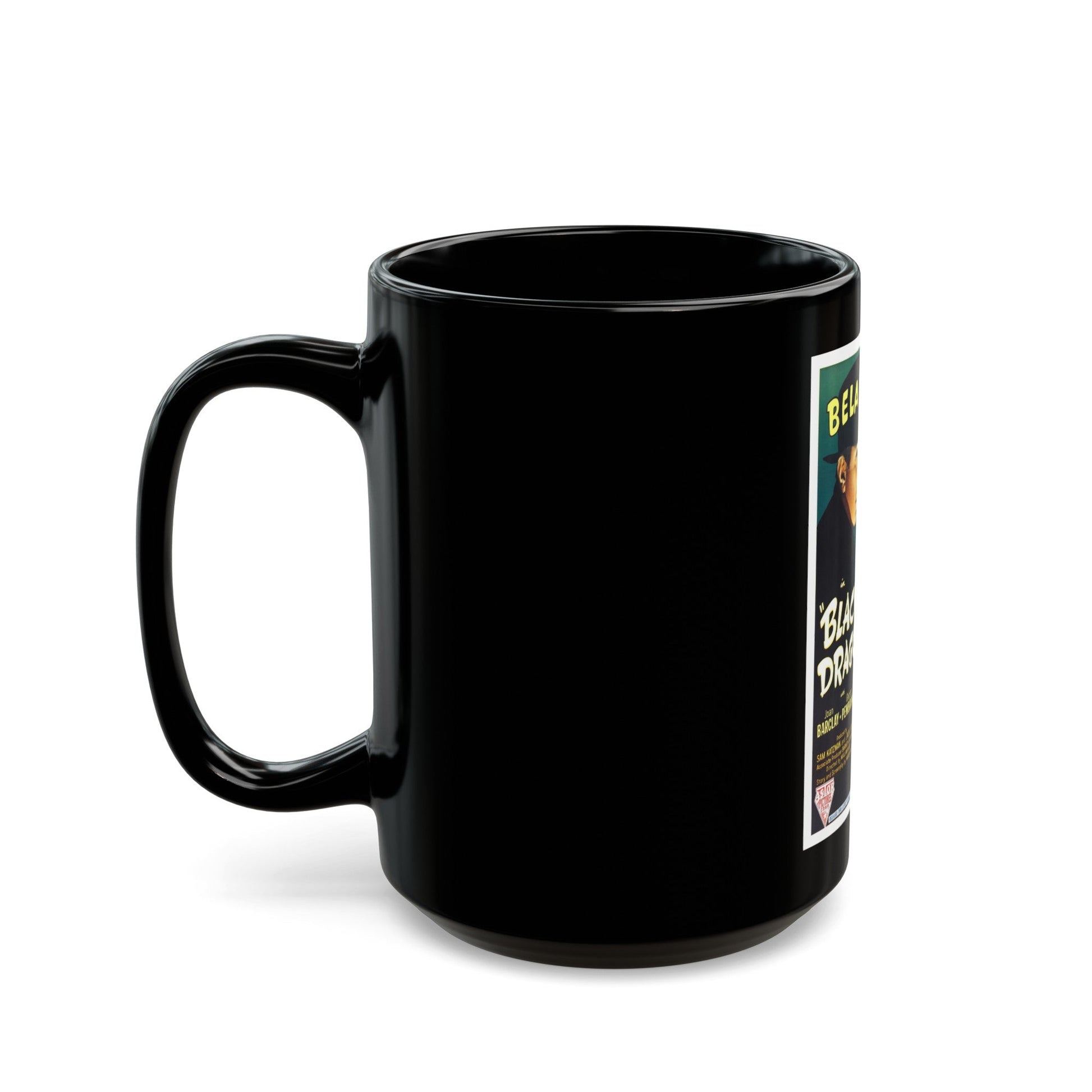 BLACK DRAGONS 1942 Movie Poster - Black Coffee Mug-The Sticker Space