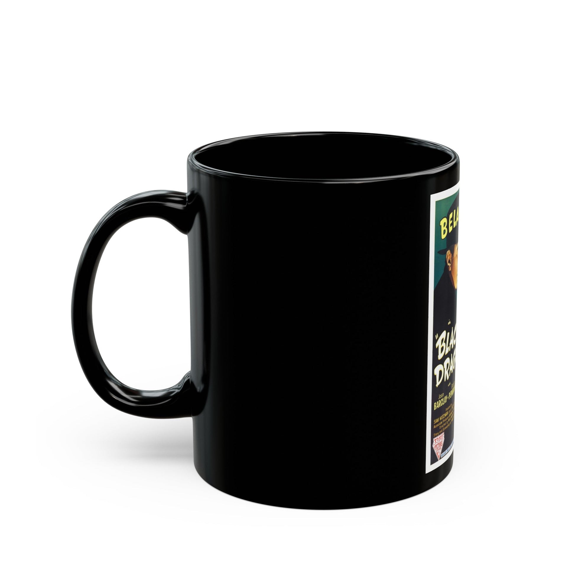 BLACK DRAGONS 1942 Movie Poster - Black Coffee Mug-The Sticker Space