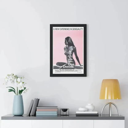 BLACK EMANUELLE 1975 - Framed Movie Poster - The Sticker Space