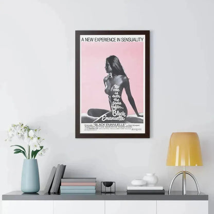 BLACK EMANUELLE 1975 - Framed Movie Poster - The Sticker Space