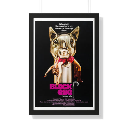 BLACK EYE 1974 - Framed Movie Poster-20" x 30"-The Sticker Space