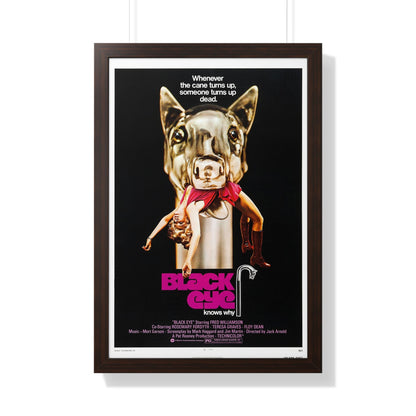 BLACK EYE 1974 - Framed Movie Poster-20" x 30"-The Sticker Space