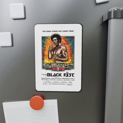 BLACK FIST 1975 Movie Poster - Die-Cut Magnet-The Sticker Space