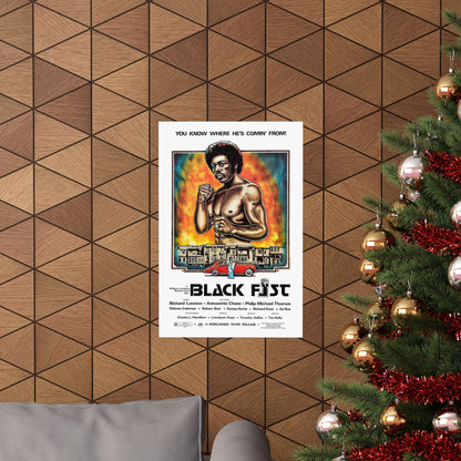 BLACK FIST 1975 - Paper Movie Poster-The Sticker Space