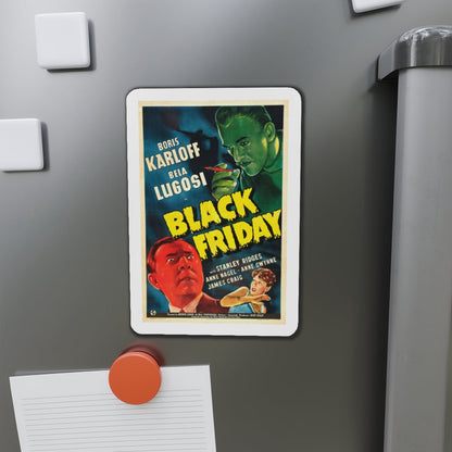 BLACK FRIDAY 1940 Movie Poster - Die-Cut Magnet-The Sticker Space