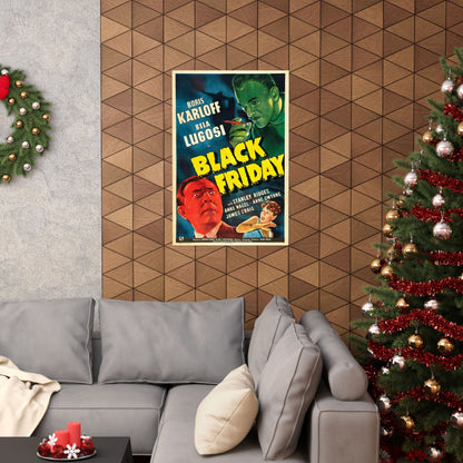 BLACK FRIDAY 1940 - Paper Movie Poster-The Sticker Space