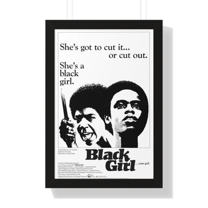 BLACK GIRL 1966 - Framed Movie Poster-16″ x 24″-The Sticker Space