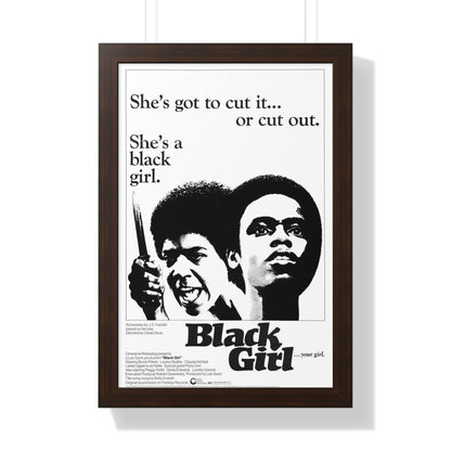 BLACK GIRL 1966 - Framed Movie Poster-16″ x 24″-The Sticker Space