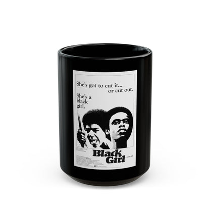 BLACK GIRL 1966 Movie Poster - Black Coffee Mug-15oz-The Sticker Space