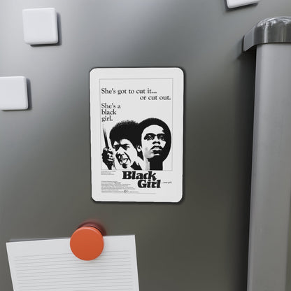 BLACK GIRL 1966 Movie Poster - Die-Cut Magnet-The Sticker Space