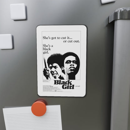 BLACK GIRL 1966 Movie Poster - Die-Cut Magnet-The Sticker Space