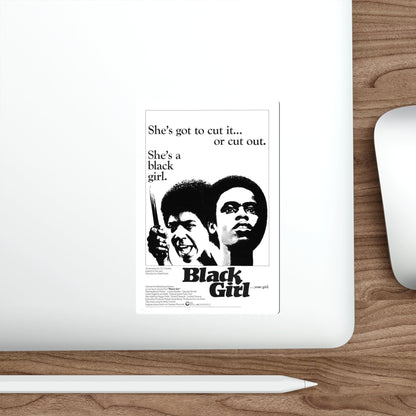 BLACK GIRL 1966 Movie Poster STICKER Vinyl Die-Cut Decal-The Sticker Space