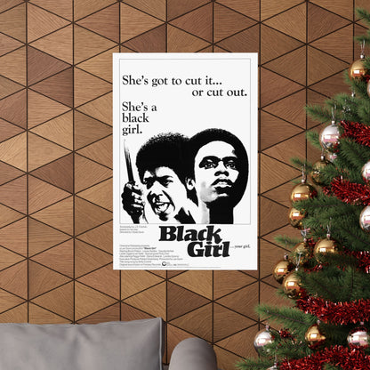 BLACK GIRL 1966 - Paper Movie Poster-The Sticker Space