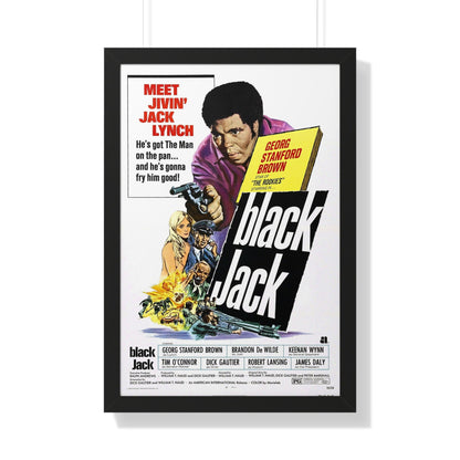 BLACK JACK 1972 - Framed Movie Poster-20" x 30"-The Sticker Space