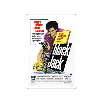 BLACK JACK 1972 Movie Poster STICKER Vinyl Die-Cut Decal-6 Inch-The Sticker Space