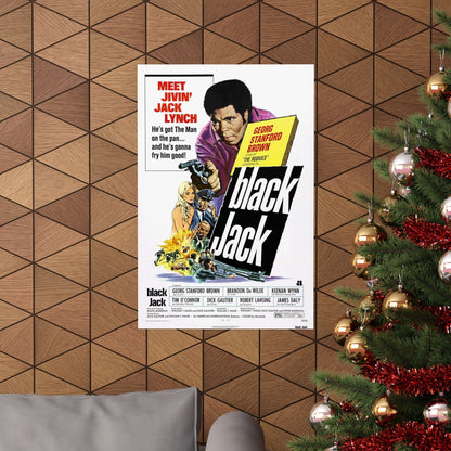 BLACK JACK 1972 - Paper Movie Poster-The Sticker Space