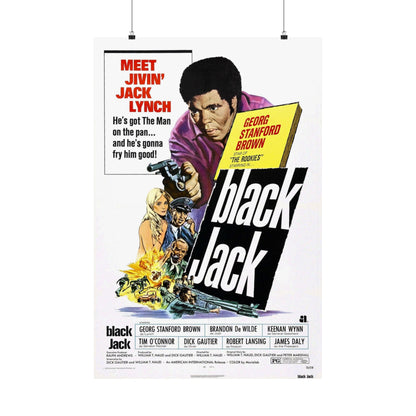 BLACK JACK 1972 - Paper Movie Poster-24″ x 36″-The Sticker Space