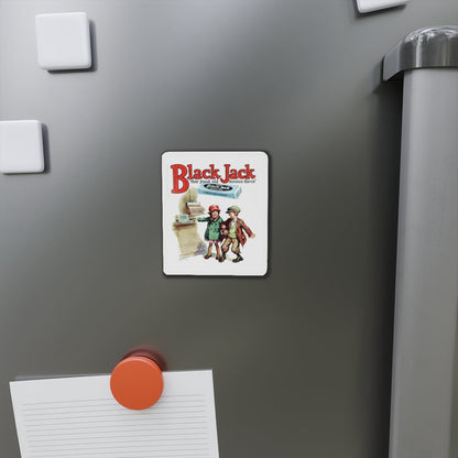 Black Jack ad, True Detective Mysteries, April 1927 (Magazine Illustration) Refrigerator Magnet-The Sticker Space