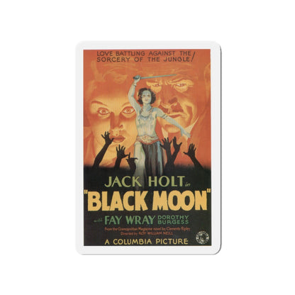 BLACK MOON 1934 Movie Poster - Die-Cut Magnet-4" x 4"-The Sticker Space