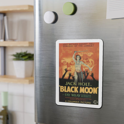 BLACK MOON 1934 Movie Poster - Die-Cut Magnet-The Sticker Space