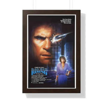 BLACK MOON RISING 1986 - Framed Movie Poster - The Sticker Space