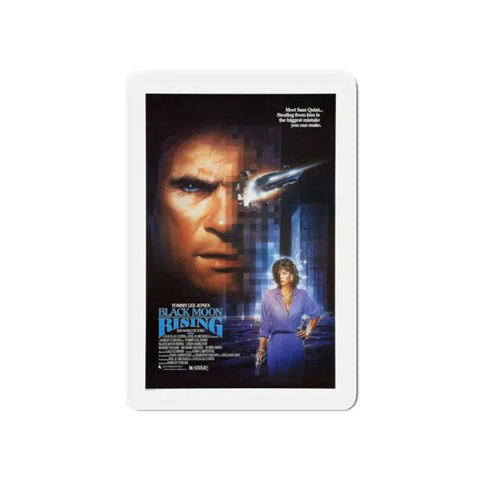 BLACK MOON RISING 1986 Movie Poster - Refrigerator Magnet 6 Inch - The Sticker Space