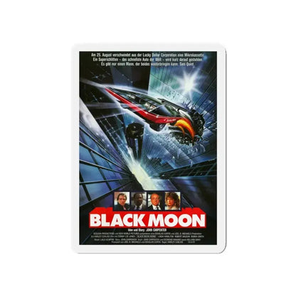 BLACK MOON RISING (GERMAN) 1986 Movie Poster - Refrigerator Magnet - The Sticker Space