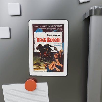 BLACK SABBATH 1963 Movie Poster - Die-Cut Magnet-The Sticker Space