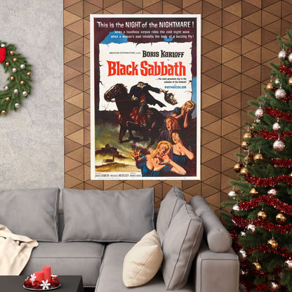 BLACK SABBATH 1963 - Paper Movie Poster-The Sticker Space