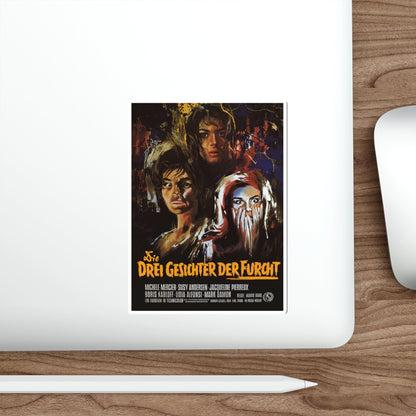 BLACK SABBATH (GERMAN) 1963 Movie Poster STICKER Vinyl Die-Cut Decal-The Sticker Space