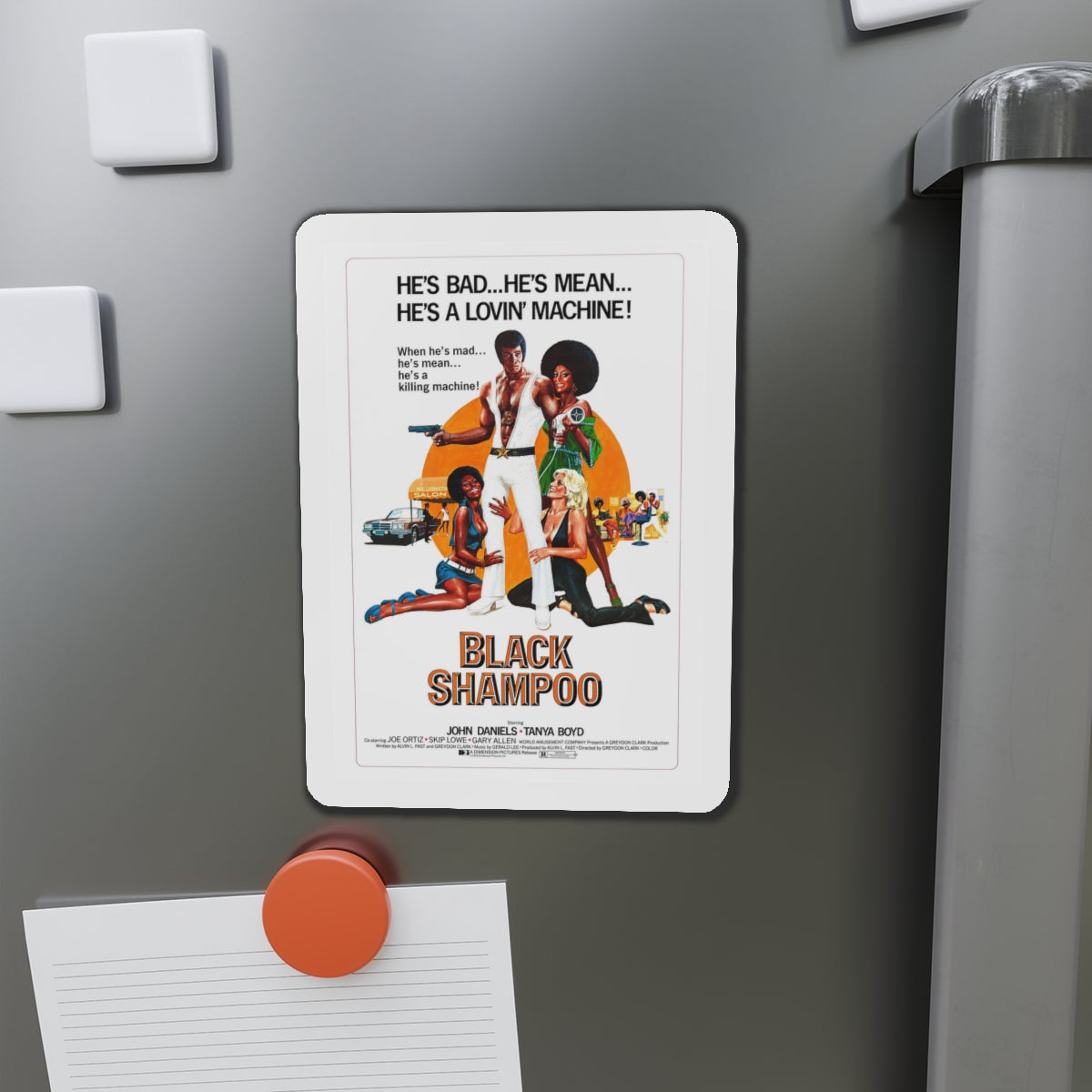 BLACK SHAMPOO 1976 Movie Poster - Die-Cut Magnet-The Sticker Space