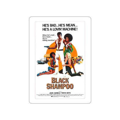 BLACK SHAMPOO 1976 Movie Poster STICKER Vinyl Die-Cut Decal-2 Inch-The Sticker Space