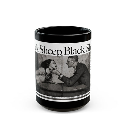 Black Sheep, Black Sheep (Pt. 3), Cosmopolitan, January 1933 - Black Coffee Mug-15oz-The Sticker Space