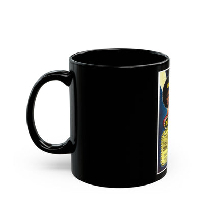 BLACK STARLET 1974 Movie Poster - Black Coffee Mug-The Sticker Space