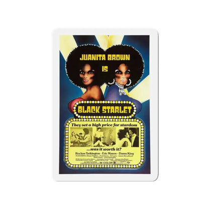 BLACK STARLET 1974 Movie Poster - Refrigerator Magnet 3 Inch - The Sticker Space