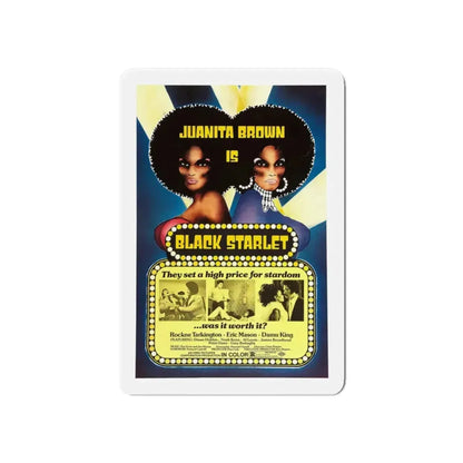 BLACK STARLET 1974 Movie Poster - Refrigerator Magnet 6 Inch - The Sticker Space