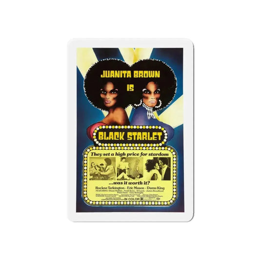 BLACK STARLET 1974 Movie Poster - Refrigerator Magnet 6 Inch - The Sticker Space