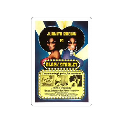 BLACK STARLET 1974 Movie Poster STICKER Vinyl Die-Cut Decal 2 Inch - The Sticker Space
