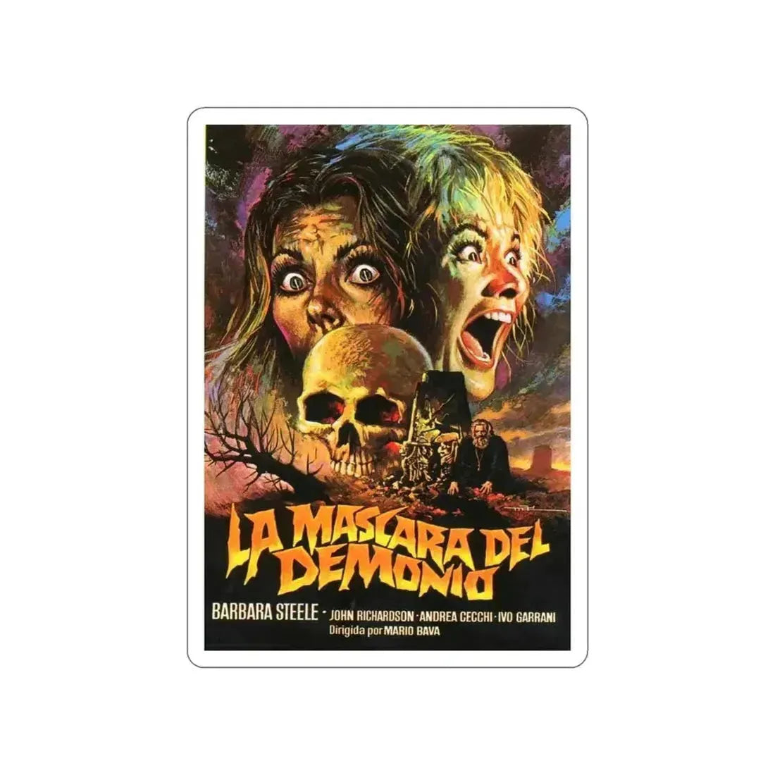 BLACK SUNDAY (3) 1977 Movie Poster STICKER Vinyl Die-Cut Decal 6 Inch - The Sticker Space