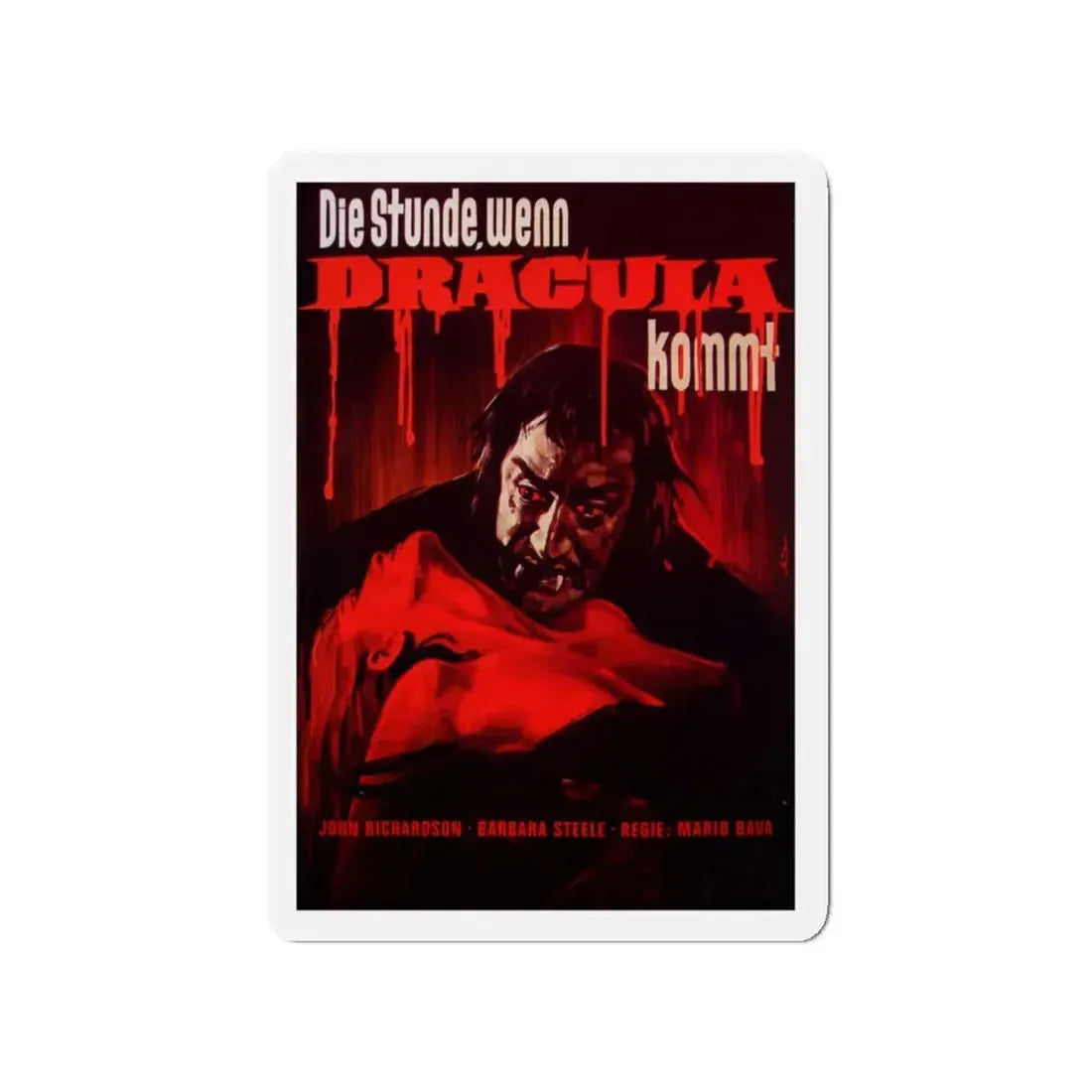 BLACK SUNDAY (GERMAN) 1977 Movie Poster - Refrigerator Magnet 4 Inch - The Sticker Space