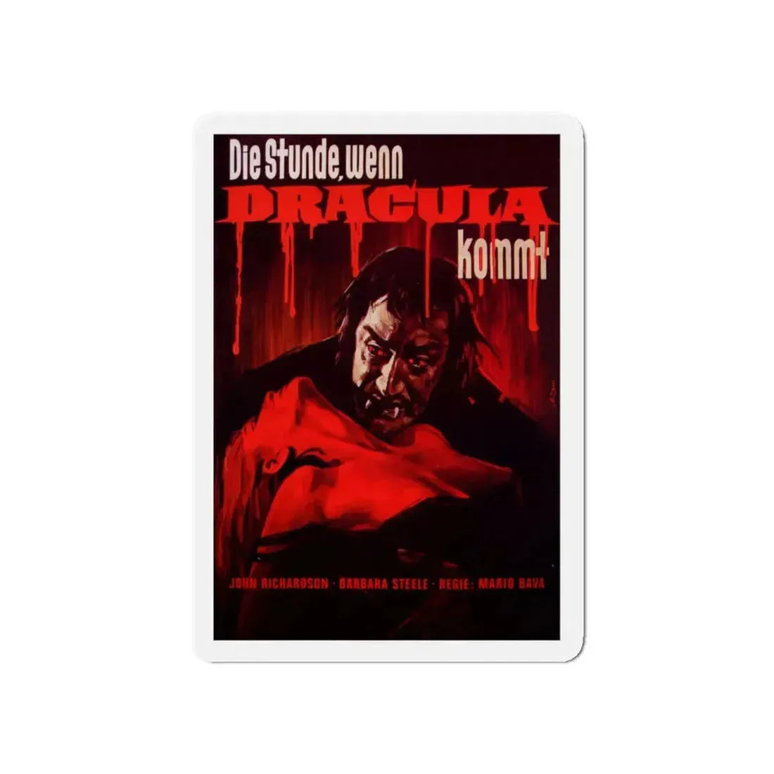 BLACK SUNDAY (GERMAN) 1977 Movie Poster - Refrigerator Magnet 5 Inch - The Sticker Space