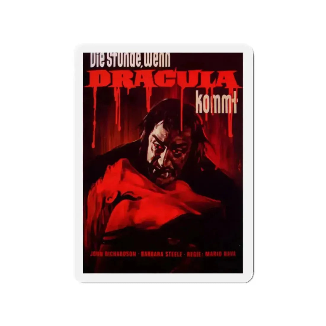 BLACK SUNDAY (GERMAN) 1977 Movie Poster - Refrigerator Magnet - The Sticker Space