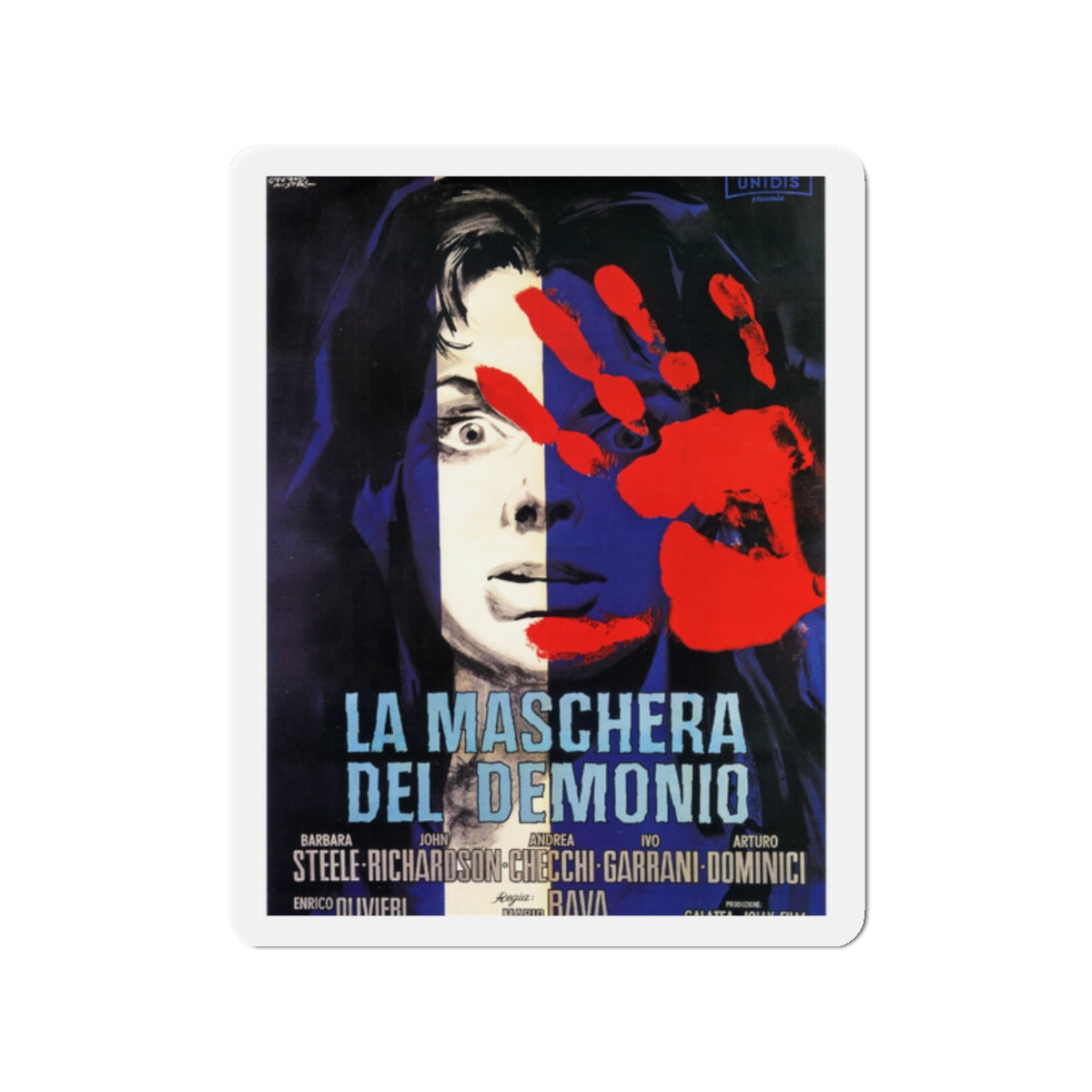 BLACK SUNDAY (ITALIAN) 1977 Movie Poster - Die-Cut Magnet-2" x 2"-The Sticker Space