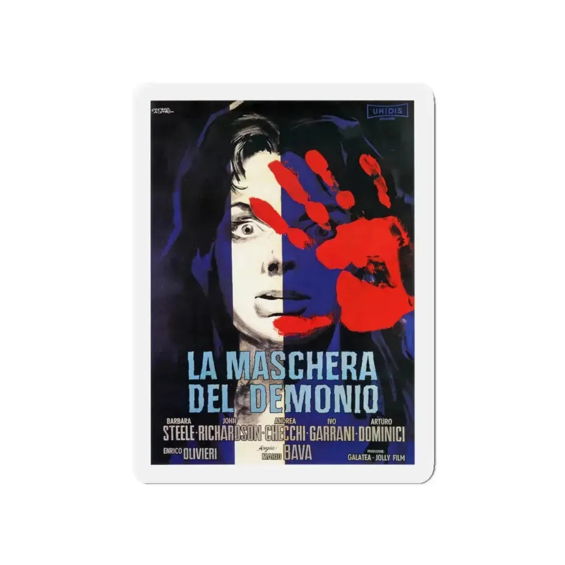 BLACK SUNDAY (ITALIAN) 1977 Movie Poster - Refrigerator Magnet 5 Inch - The Sticker Space