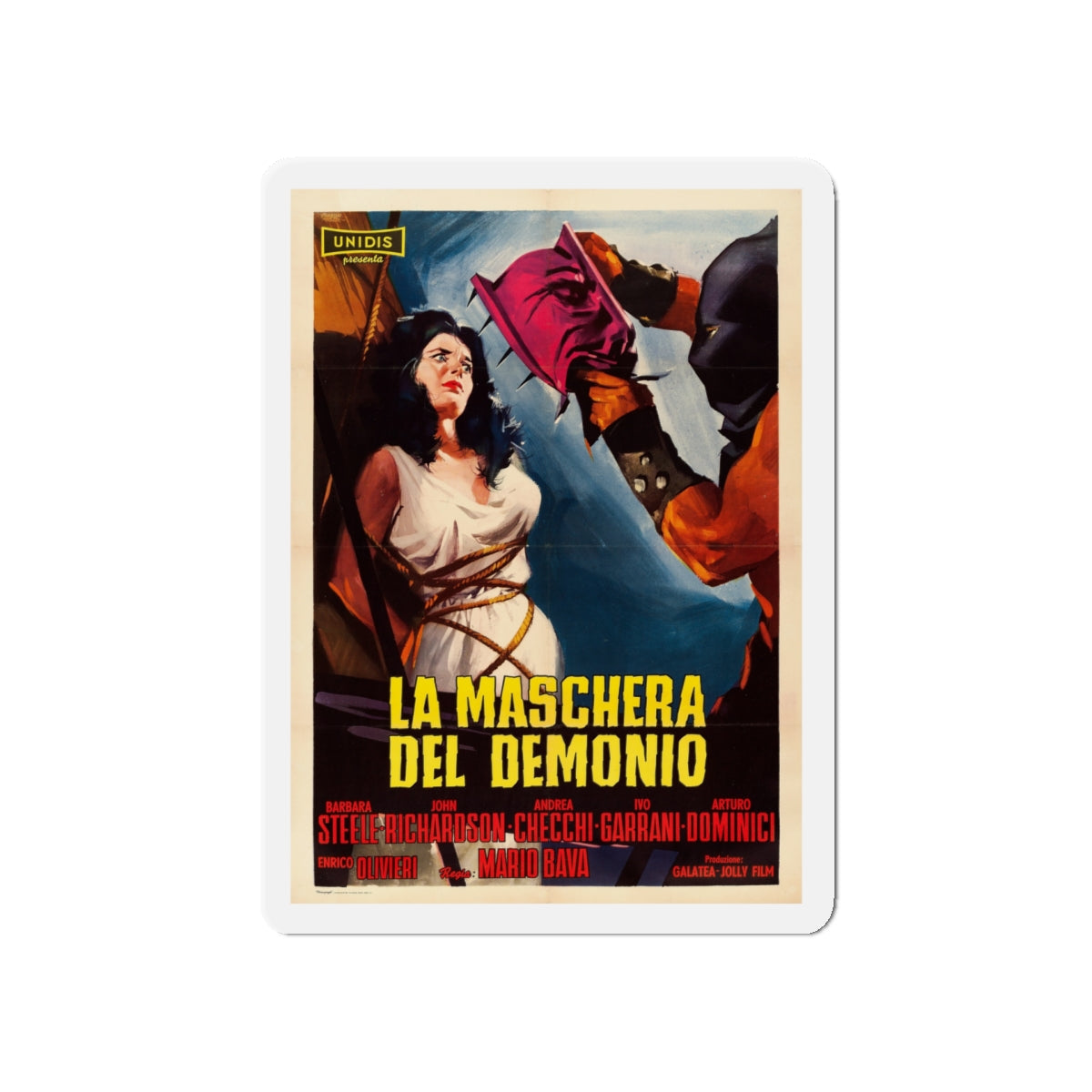 BLACK SUNDAY (ITALIAN) 2 1977 Movie Poster - Die-Cut Magnet-5" x 5"-The Sticker Space