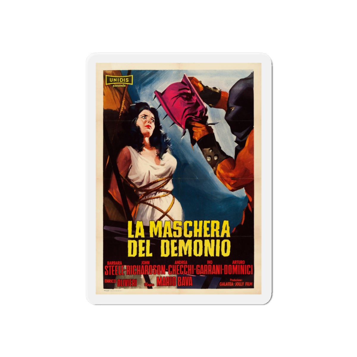 BLACK SUNDAY (ITALIAN) 2 1977 Movie Poster - Die-Cut Magnet-6 × 6"-The Sticker Space