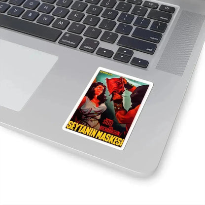 BLACK SUNDAY (TURKISH) 1977 Movie Poster - STICKER Vinyl Kiss-Cut Decal - The Sticker Space