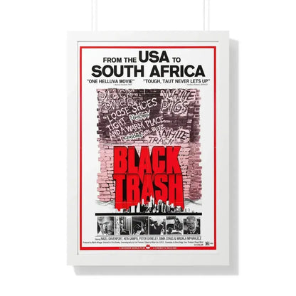 BLACK TRASH (SOUL PATROL) 1976 - Framed Movie Poster - The Sticker Space